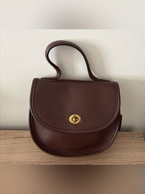 🚨🚨Rare Coach vintage Bella Court 9957 90s leather bag purse